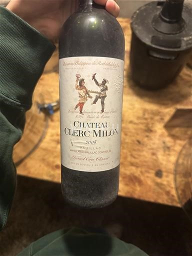 Bordeaux Pauillac Château Clerc Milon 2009