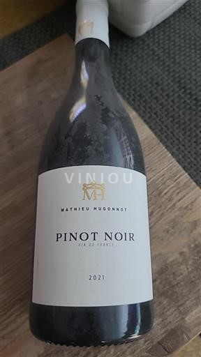 Alsace Pinot Noir Mathieu Hugonnot 2021