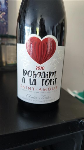Beaujolais Saint-Amour Domaine A La Folie 2020