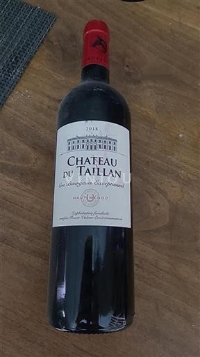 Bordeaux Haut-Médoc Cru Bourgeois Exceptionnel Château Taillan 2018
