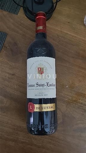 Bordeaux Lussac-saint-émilion Lussac 2019