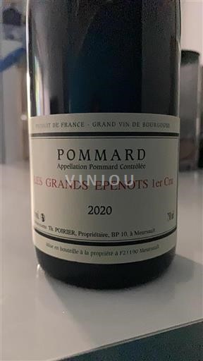 Bourgogne Pommard Premier Cru Th. Poirier Les Grands Epenots 2020