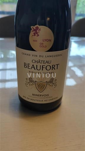 Languedoc Minervois Château Beaufort Vieilles Vignes Icke årgångsbetecknad