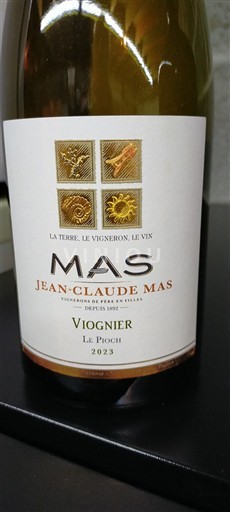 Languedoc og Roussillon Pays d'Oc Jean-Claude Mas Le Pioch 2023