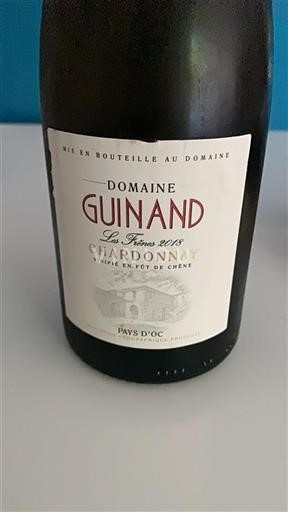 Languedoc og Roussillon Pays d'Oc Domaine Guinand Les Frênes 2018