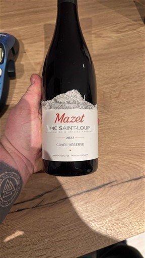 Langvedok Pic-saint-loup Mazet Réserve 2023