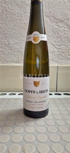 Vin Blanc sec Château de Riquewihr Dopff & Irion 2023 France Alsace Pinot gris AOC Grand Cru