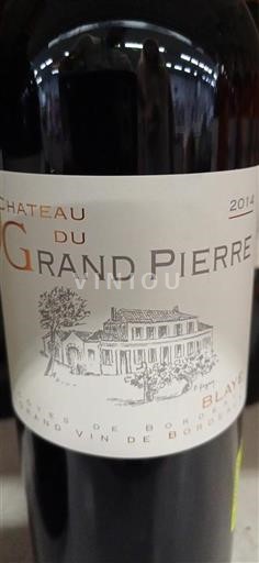 Bordeaux Blaye-Côtes-de-Bordeaux Château Grand Pierre 2014