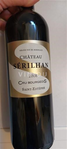 Burdeos Saint-Estèphe Cru Bourgeois Château Sérilhan 2008