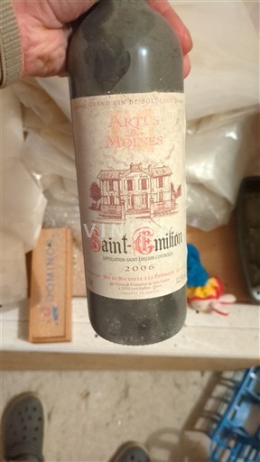 Bordeaux Saint-Émilion Artus des Moines 2006