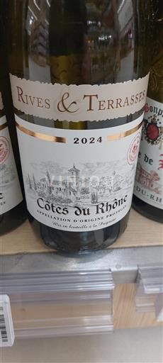 Rona dolina Côtes-du-Rhône Rives & Terrasses 2024