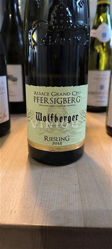 Alsace Grand Cru Wolfberger 2018