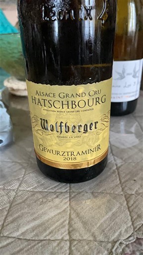 Elzas Niet gespecificeerd Grand Cru Wolfberger 2018