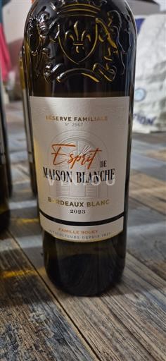 Bordeaux Bordeaux valkoviini Maison Blanche Esprit 2023