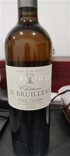 Bordeaux Pessac-Léognan Château Le Bruilleau 2022