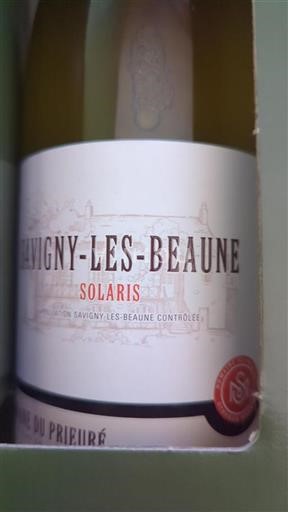 Bourgogne Savigny-lès-Beaune Domaine Prieuré Solaris 2022