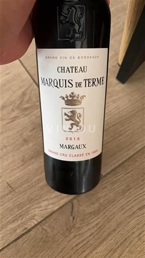 Burdeos Margaux Grand Cru Château Marquis de Terme 2015