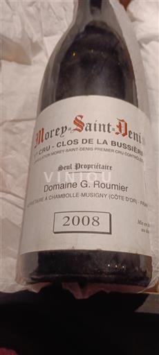 Burgund Nicht spezifiziert Premier Cru Domaine G. Roumier Clos de la Bussière 2008