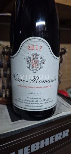 Bourgogne Vosne-romanée Domaine Audiffred 2017