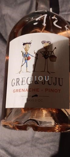 Languedoc-Roussillon Pays d'Oc Greg & Juju Grenache pinot 2023