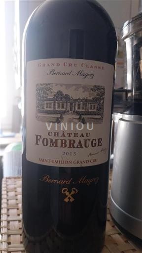 Burdeos Saint-Émilion Gran Cru Grand Cru Château Fombrauge 2015