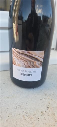 Rhônedalen Gigondas Pas des Phyllades 2023