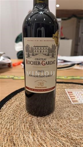 Bordeaux Montagne-saint-émilion Château Rocher Gardat 2022