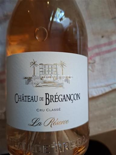 Provansa Côtes-de-Provence Cru Classé Château Brégançon La Réserve 2024