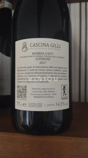Piemonte Barbera d'Asti Cascina Gilli 2021