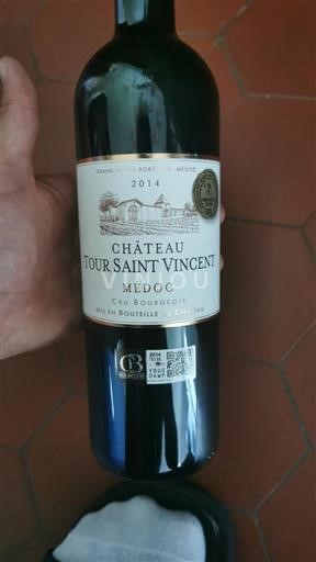 Bordeaux Médoc Cru Bourgeois Château Tour Saint Vincent 2014