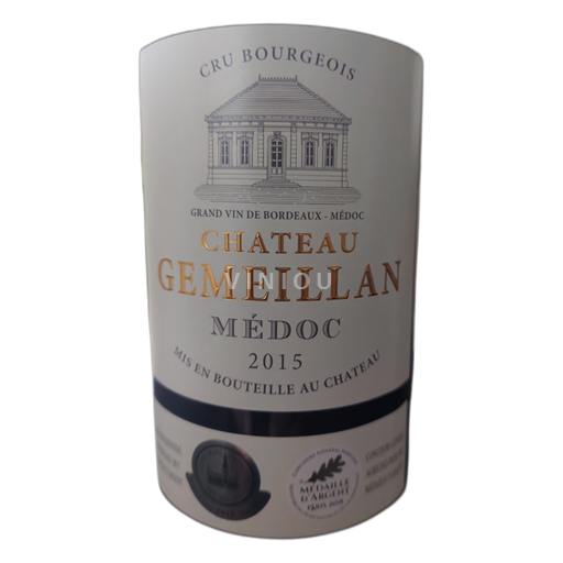 Bordeaux Médoc Chateau Gemeillan 2015
