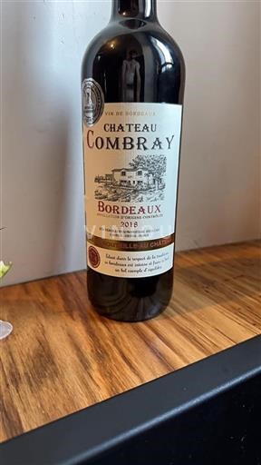 Bordéus Château Combray 2018