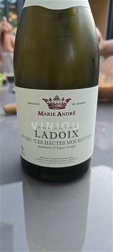 Borgoña Ladoix Premier Cru Marie André Les Hautes Mourottes Sin añada