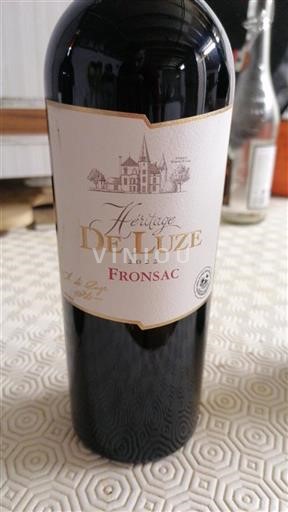 Bordeaux Fronsac Maison De Luze Héritage 2022
