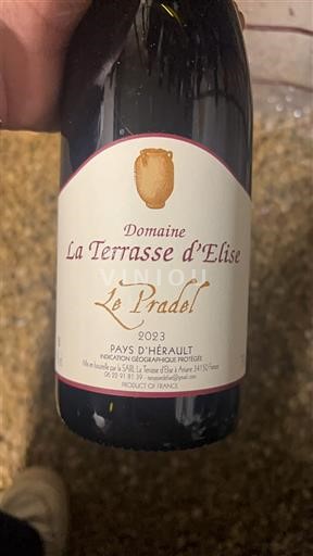 Languedoc Ospecificerad Domaine La Terrasse Elise Le Pradel 2023