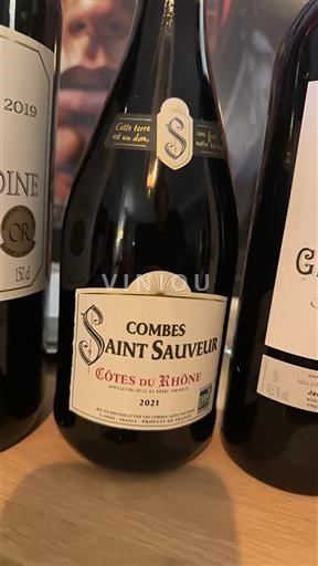 Rhônen laakso Côtes-du-rhône Combes Saint Sauveur 2021