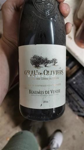 Thung lũng Rhône Beaumes de Venise Grau des Oliviers 2016