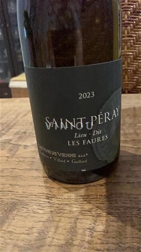 Vallée du Rhône Saint-Péray Les Vins de Vienne Lieu-Dit Les Faures 2023