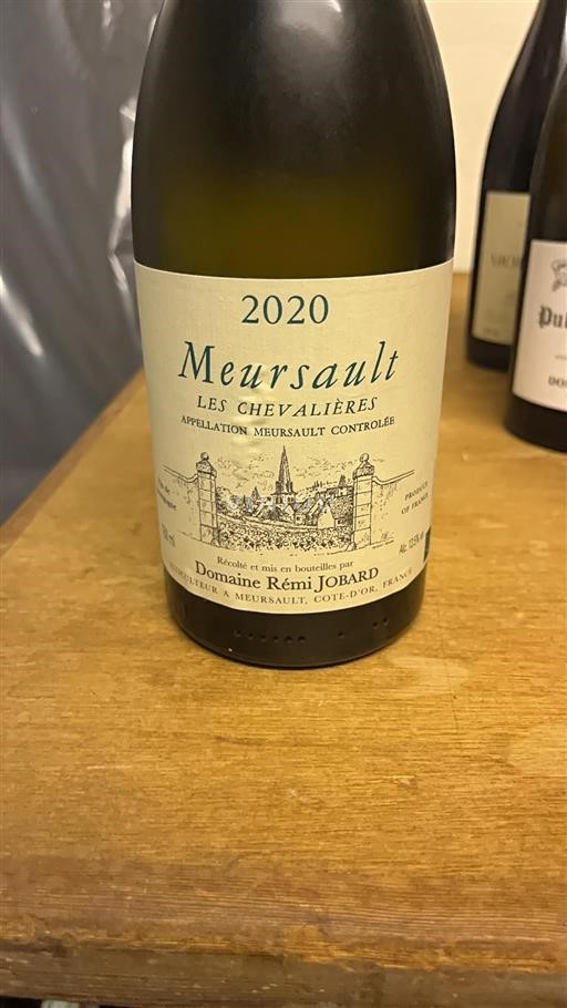 Burgund Meursault Domaine Rémi Jobard Les Chevalières 2020
