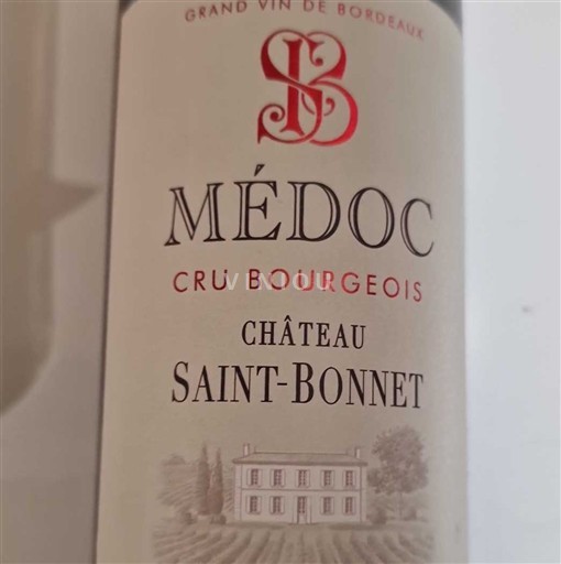 Burdeos Médoc Cru Bourgeois Château Saint-Bonnet Sin añada