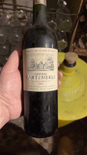 Bordeaux Haut-Médoc Grand Cru Château Cantemerle 2004