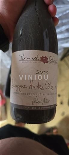 Bourgogne Ospecificerad Manuel Olivier 2010
