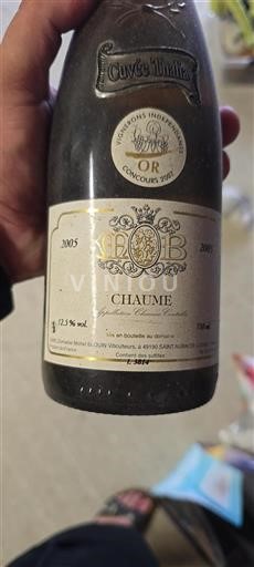 Loiretal Chaume Domaine Michel Blouin Thalia 2005