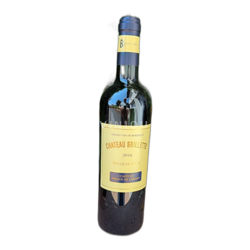 Bordeaux Moulis-en-Médoc Château Brillette Comte du Perier de Larsan 2016