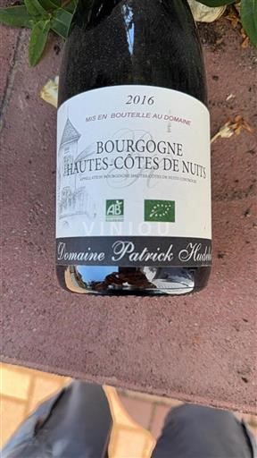 Bourgogne Domaine Patrick Hudelot 2016