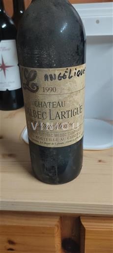 Bordeaux Listrac-Médoc Château Malbec Lartigue Angélique 1990