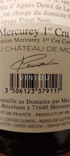 Bourgogne Ikke specificeret Premier Cru Château Meursault Ikke årgangsbestemt