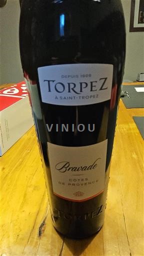 Vin Rouge sec Bravade Torpez Non millésimé France Provence Côtes-de-provence AOC