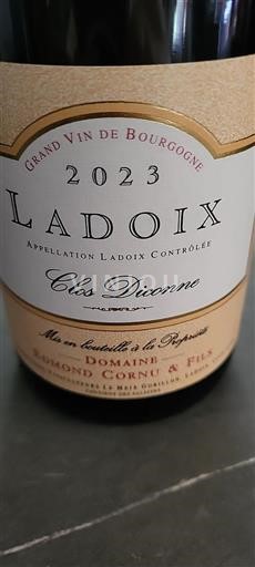 Bourgondië Ladoix Domaine Edmond Cornu & Fils Clos Diconne 2023
