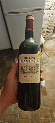 Bordéus Château Alexandre 2021